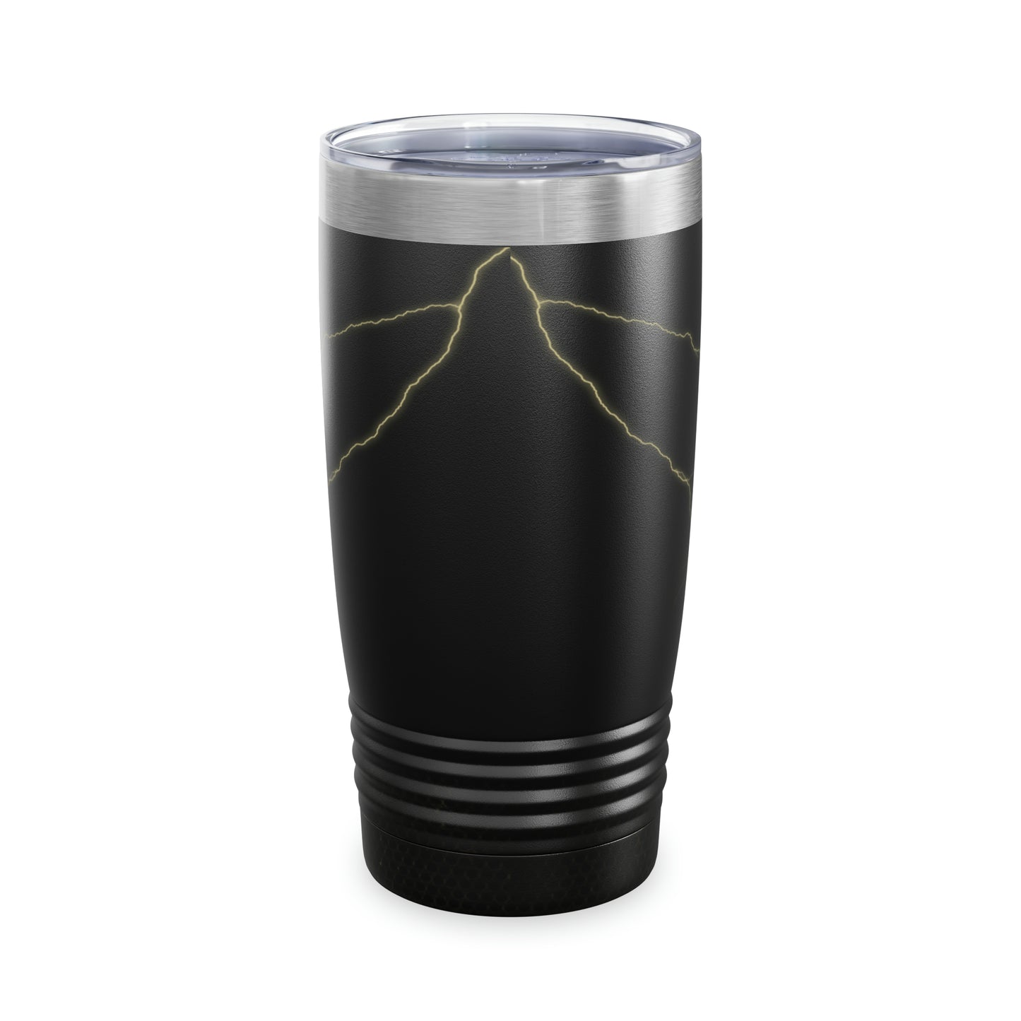 Golden Skull with Lightning Tumbler