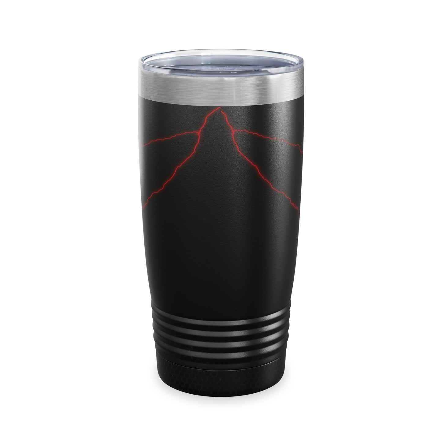Red Skull with Lightning Tumbler