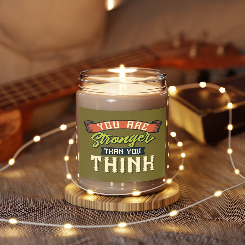 Stronger than you Think Scented Candle, 9oz - Swishgoods