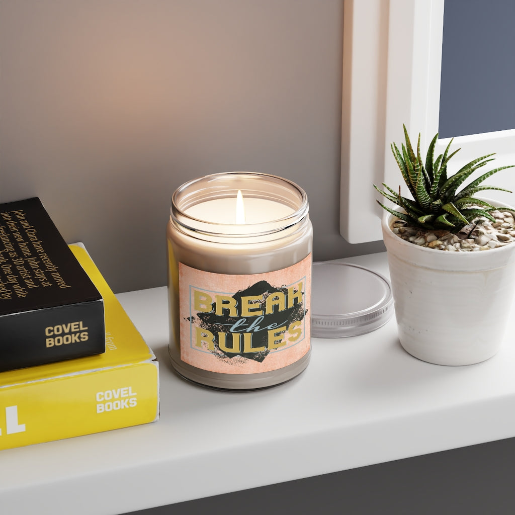 Break the Rules Scented Candle, 9oz - Swishgoods