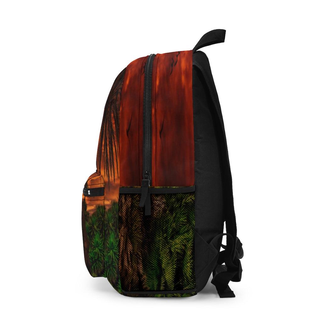 Dinosaur Tropical Paradise Backpack - Swishgoods