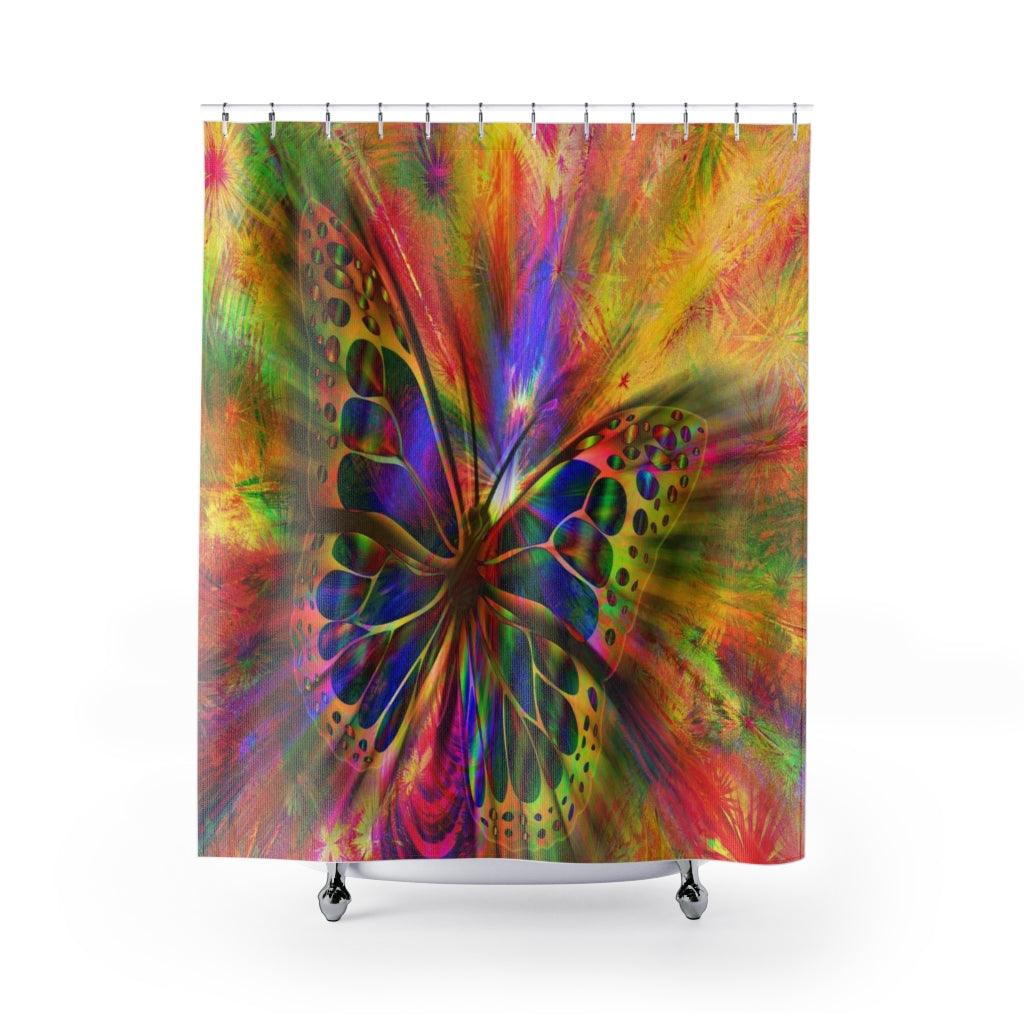 Butterfly Dreams Shower Curtain - Swishgoods