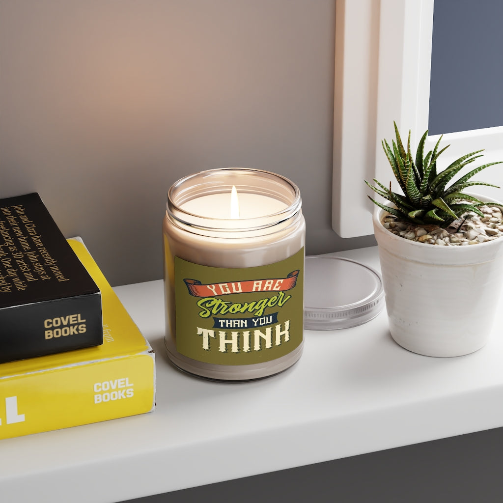 Stronger than you Think Scented Candle, 9oz - Swishgoods