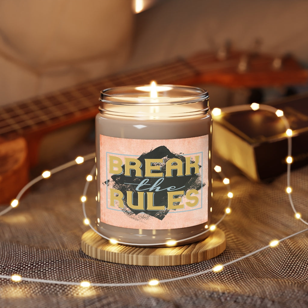Break the Rules Scented Candle, 9oz - Swishgoods