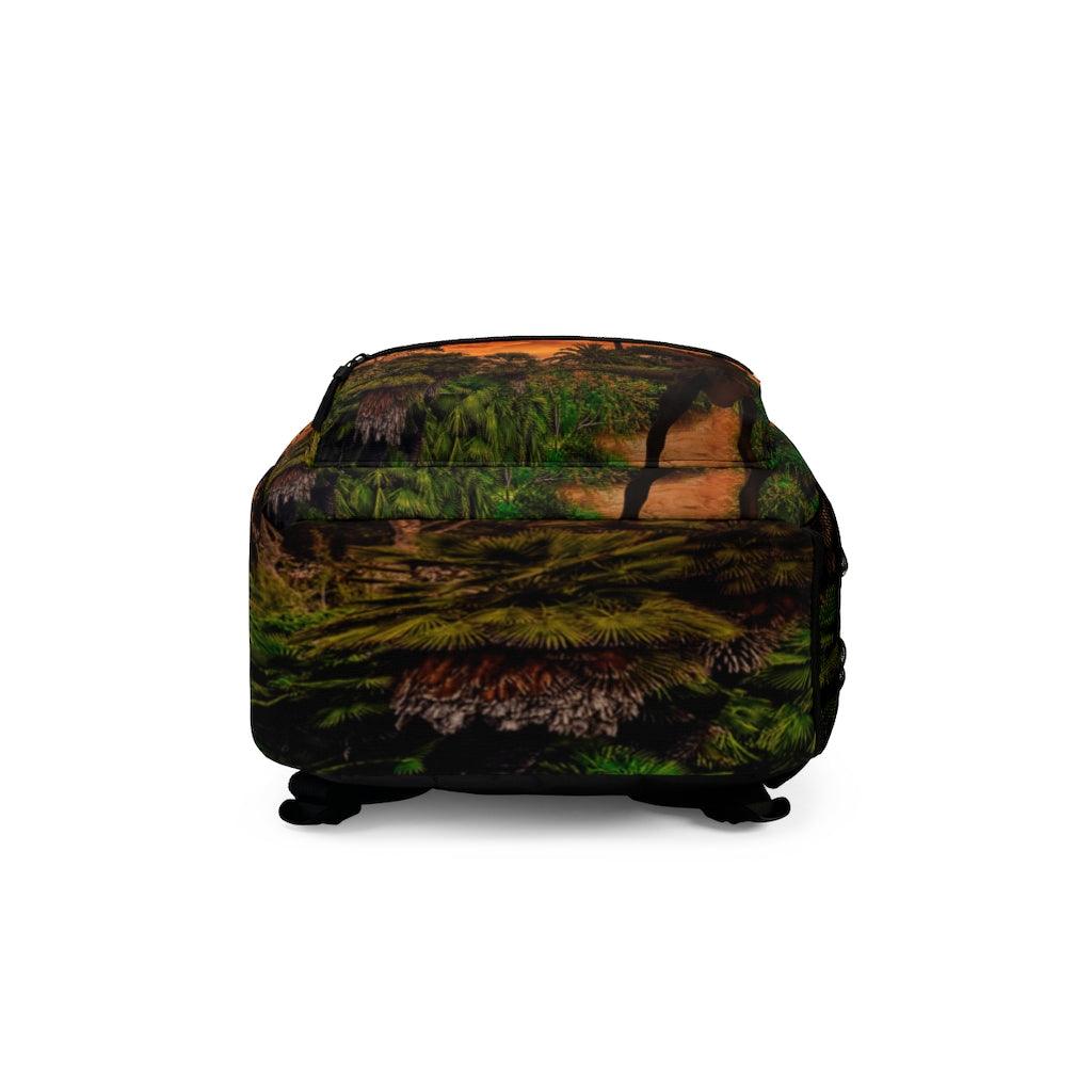 Dinosaur Tropical Paradise Backpack - Swishgoods