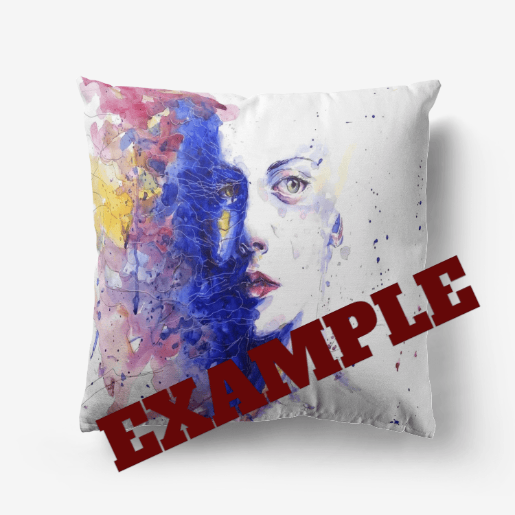 Spun Polyester Square Pillow - Swishgoods