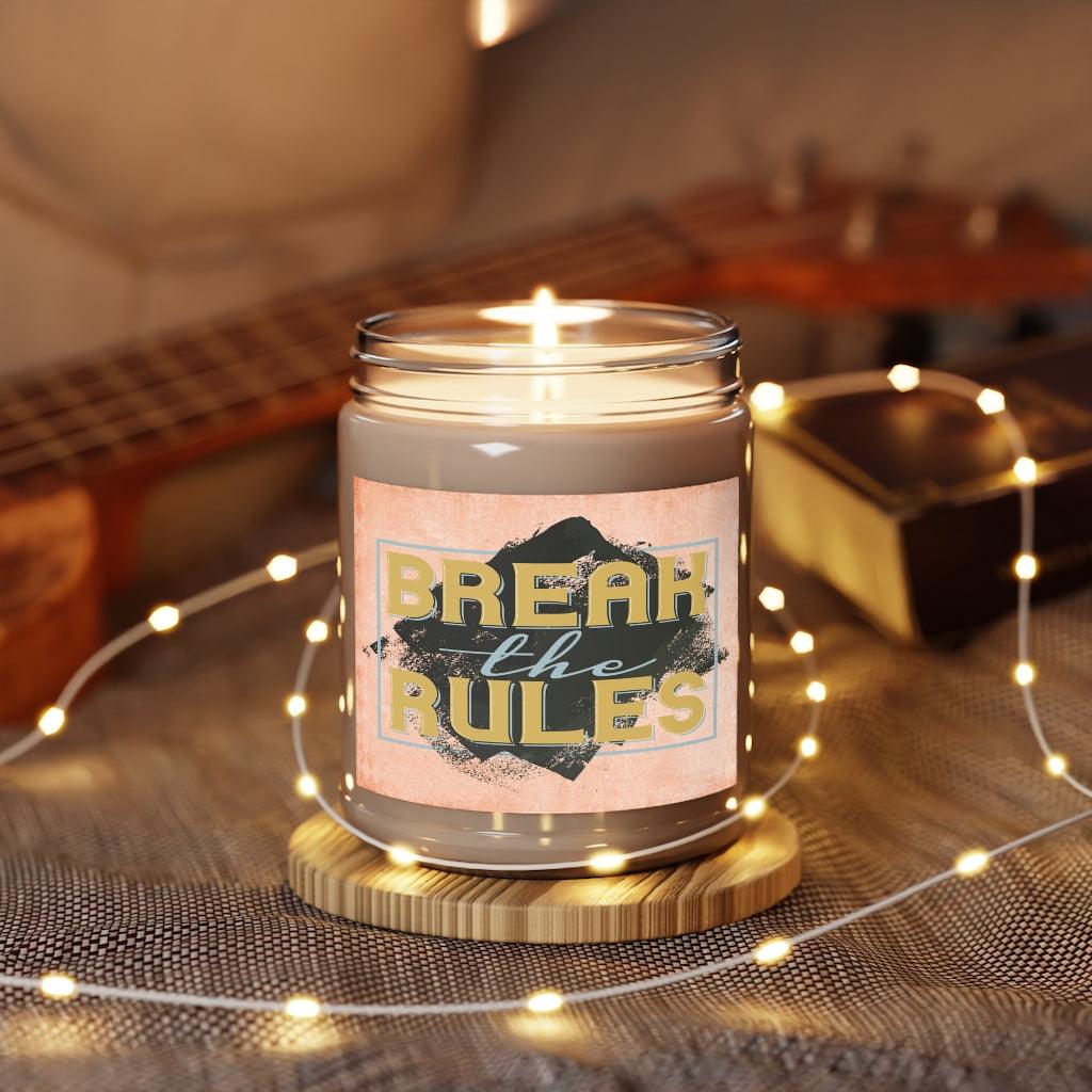 Break the Rules Scented Candle, 9oz - Swishgoods