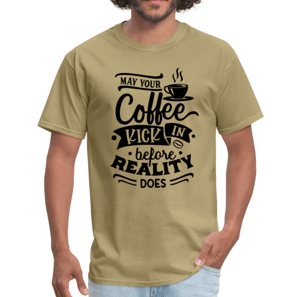 Coffee Before Reality T-Shirt - Swishgoods