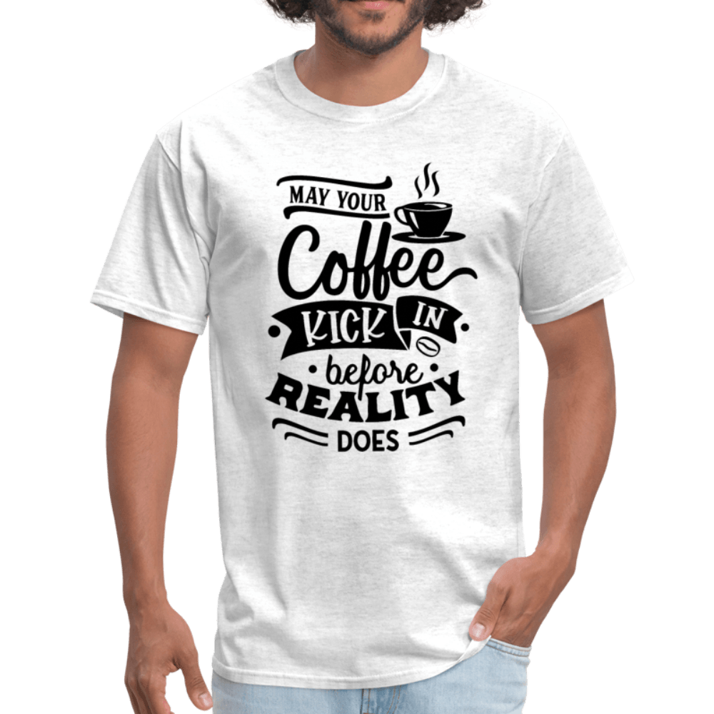 Coffee Before Reality T-Shirt - Swishgoods