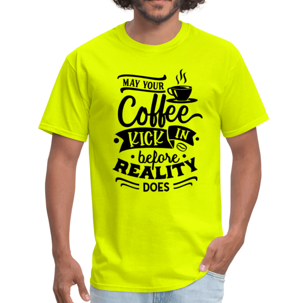 Coffee Before Reality T-Shirt - Swishgoods