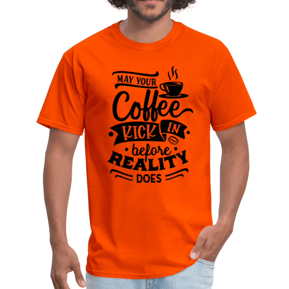 Coffee Before Reality T-Shirt - Swishgoods