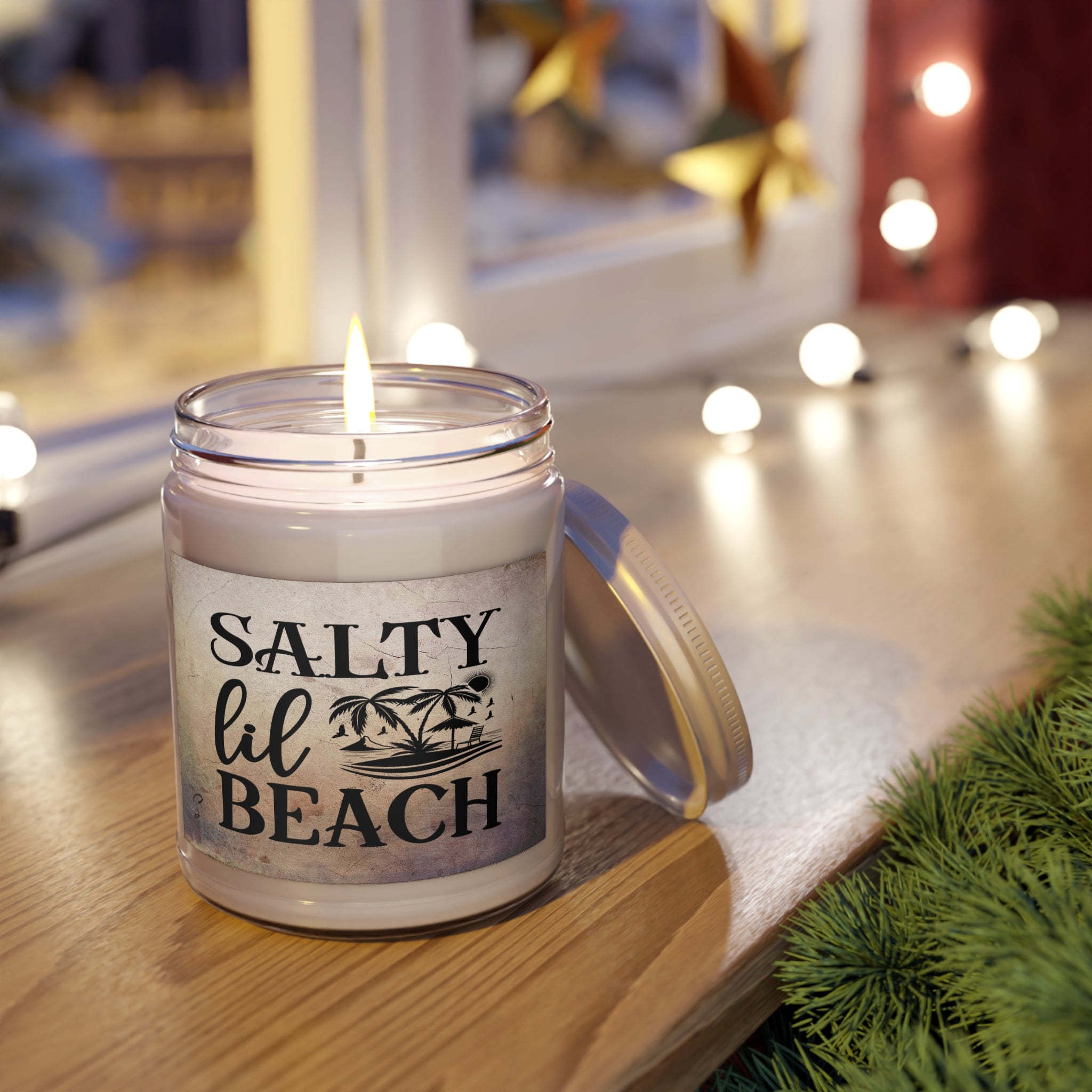 Salty Beach Scented Candle