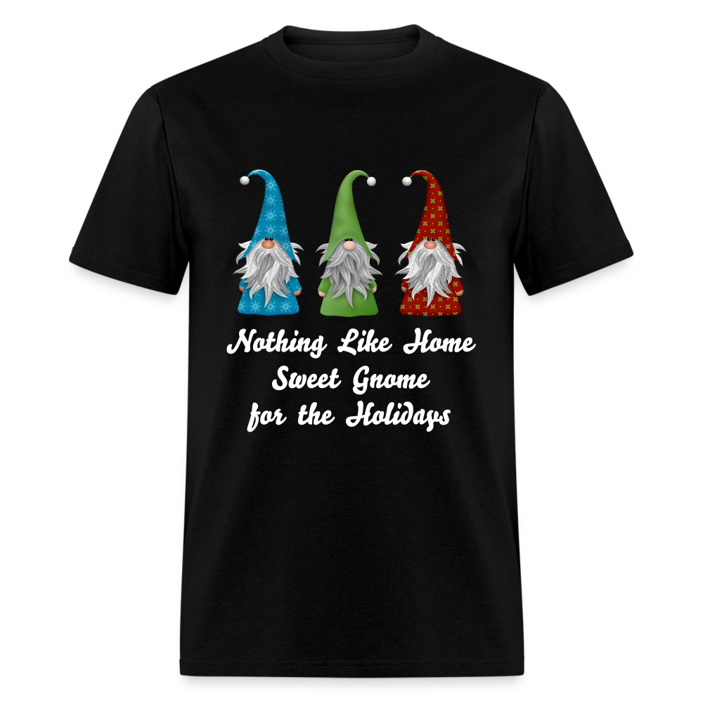 Home Sweet Gnome Holidays - black