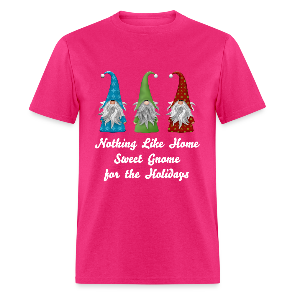 Home Sweet Gnome Holidays - fuchsia