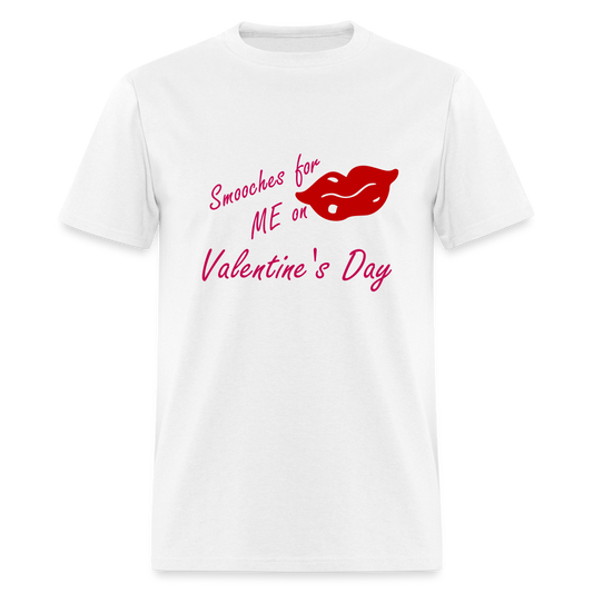 Valentine Smooches T-Shirt - white