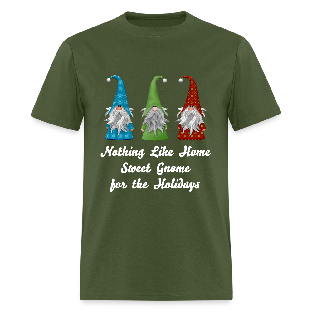 Home Sweet Gnome Holidays - military green