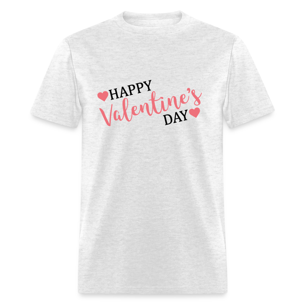 Valentin's Day T-Shirt - light heather gray
