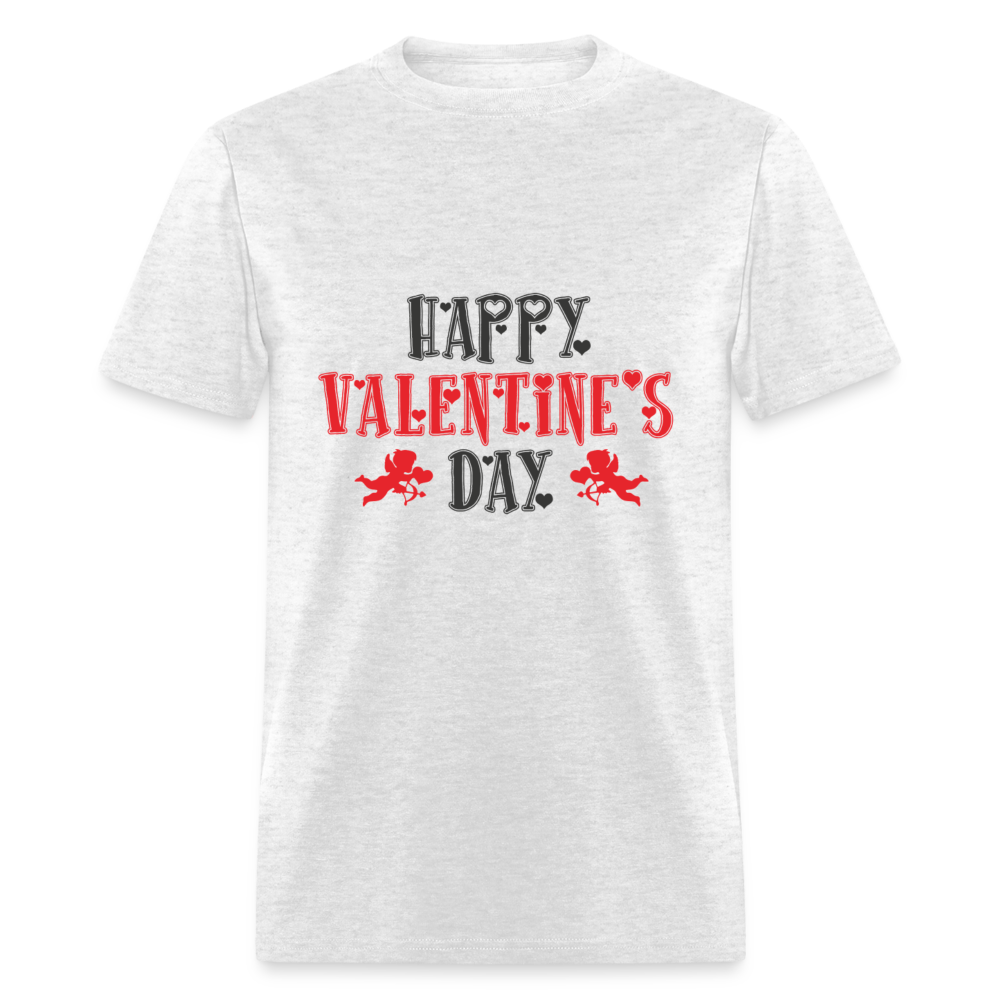 Valentine's Day Cupid T-Shirt - light heather gray