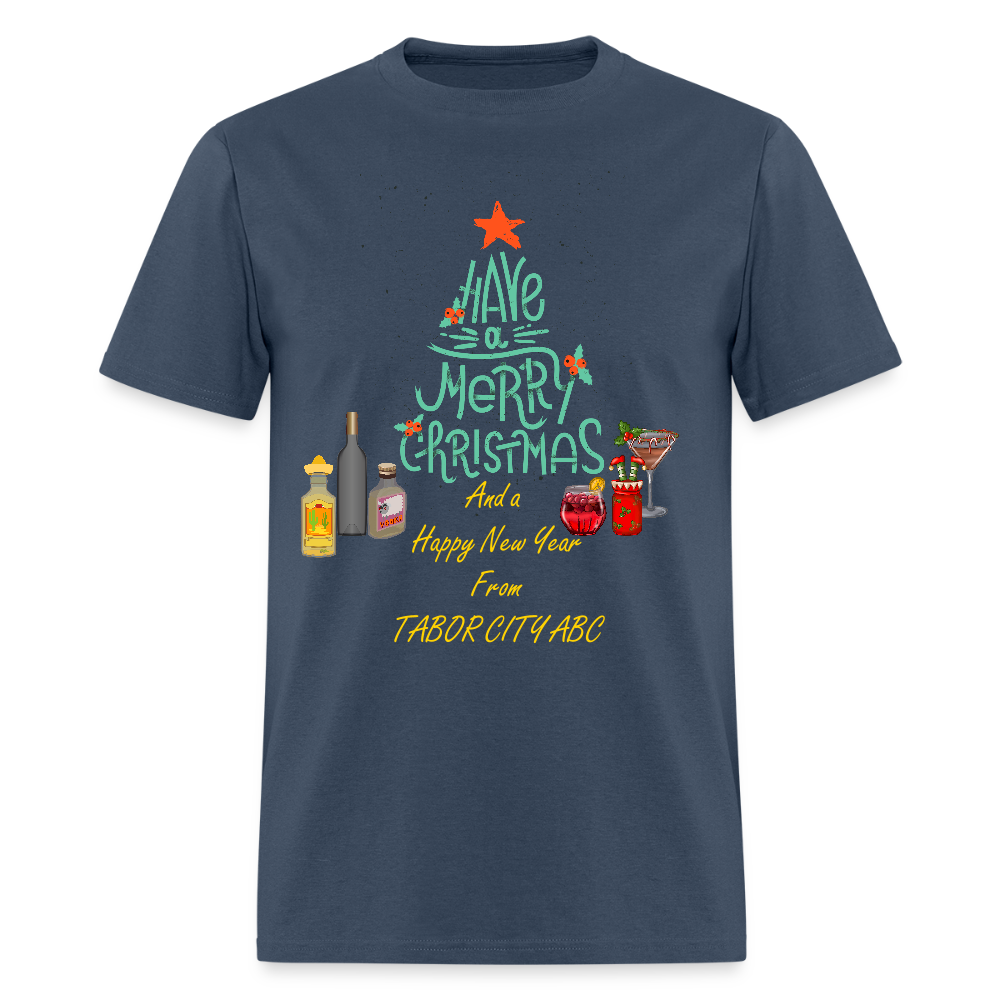 Christmas Work Shirt -  blue dusk