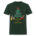 Christmas Work Shirt - forest green