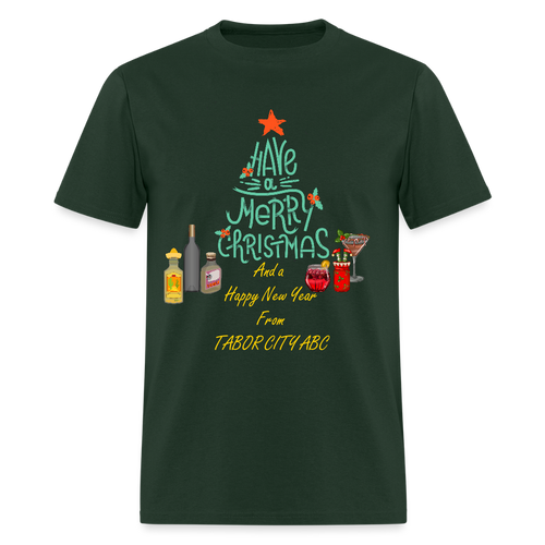 Christmas Work Shirt - forest green