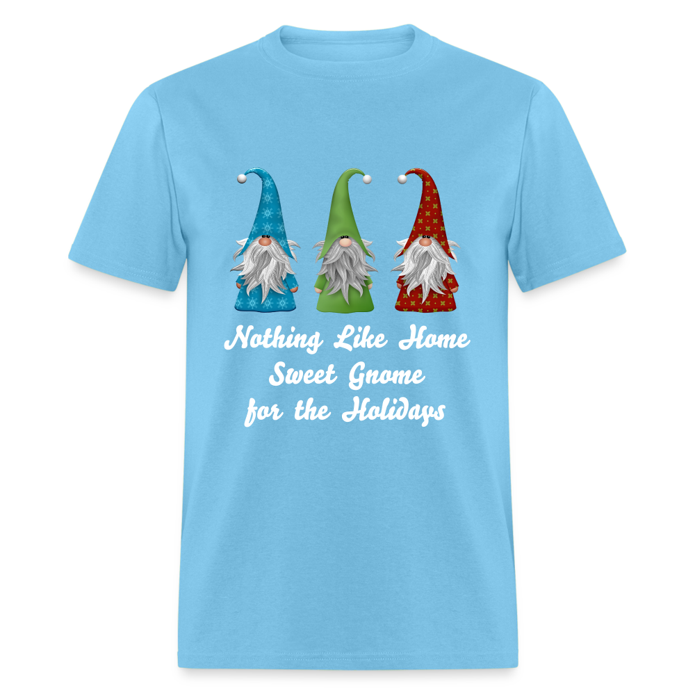 Home Sweet Gnome Holidays - aquatic blue