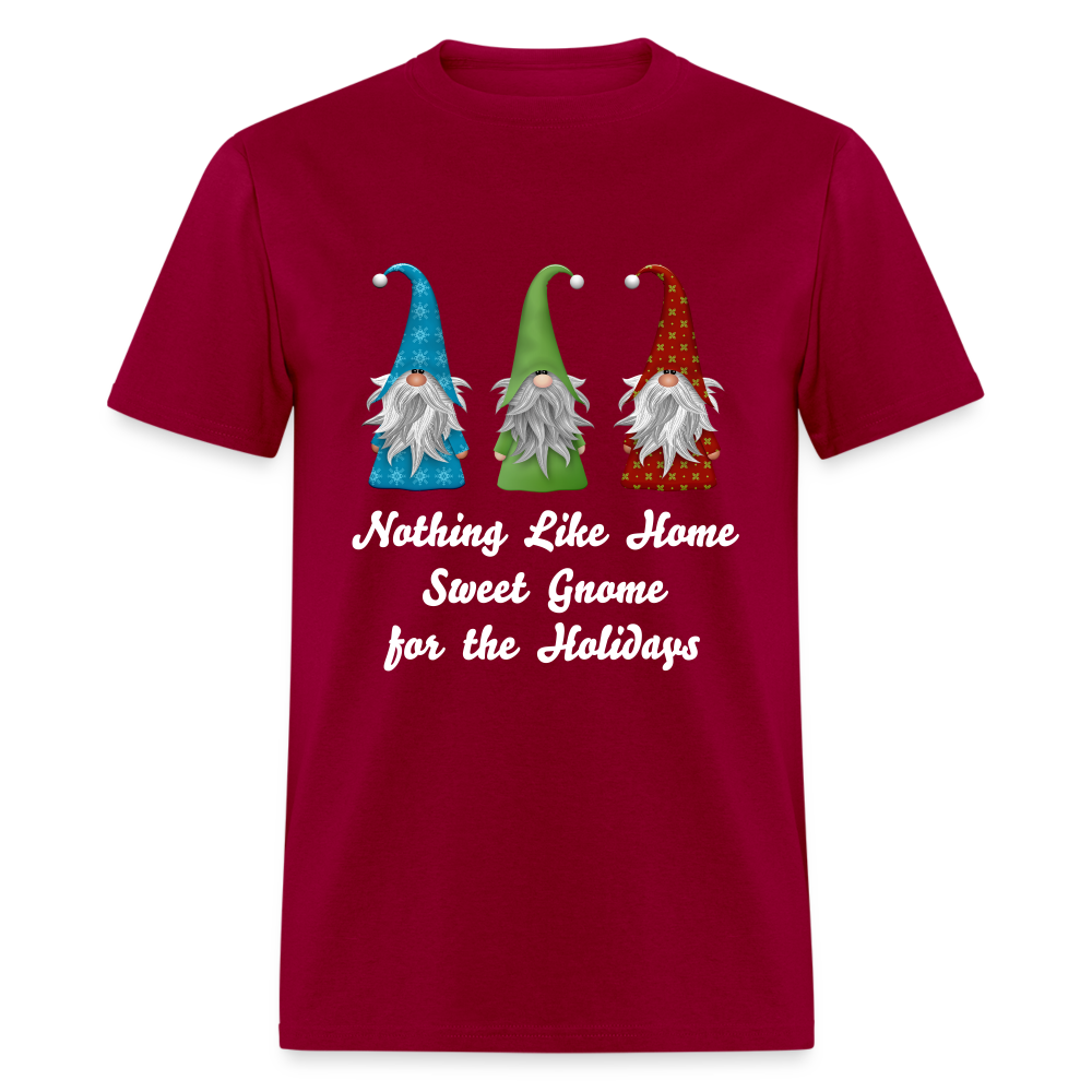 Home Sweet Gnome Holidays - dark red