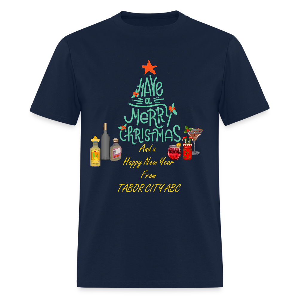 Christmas Work Shirt - navy