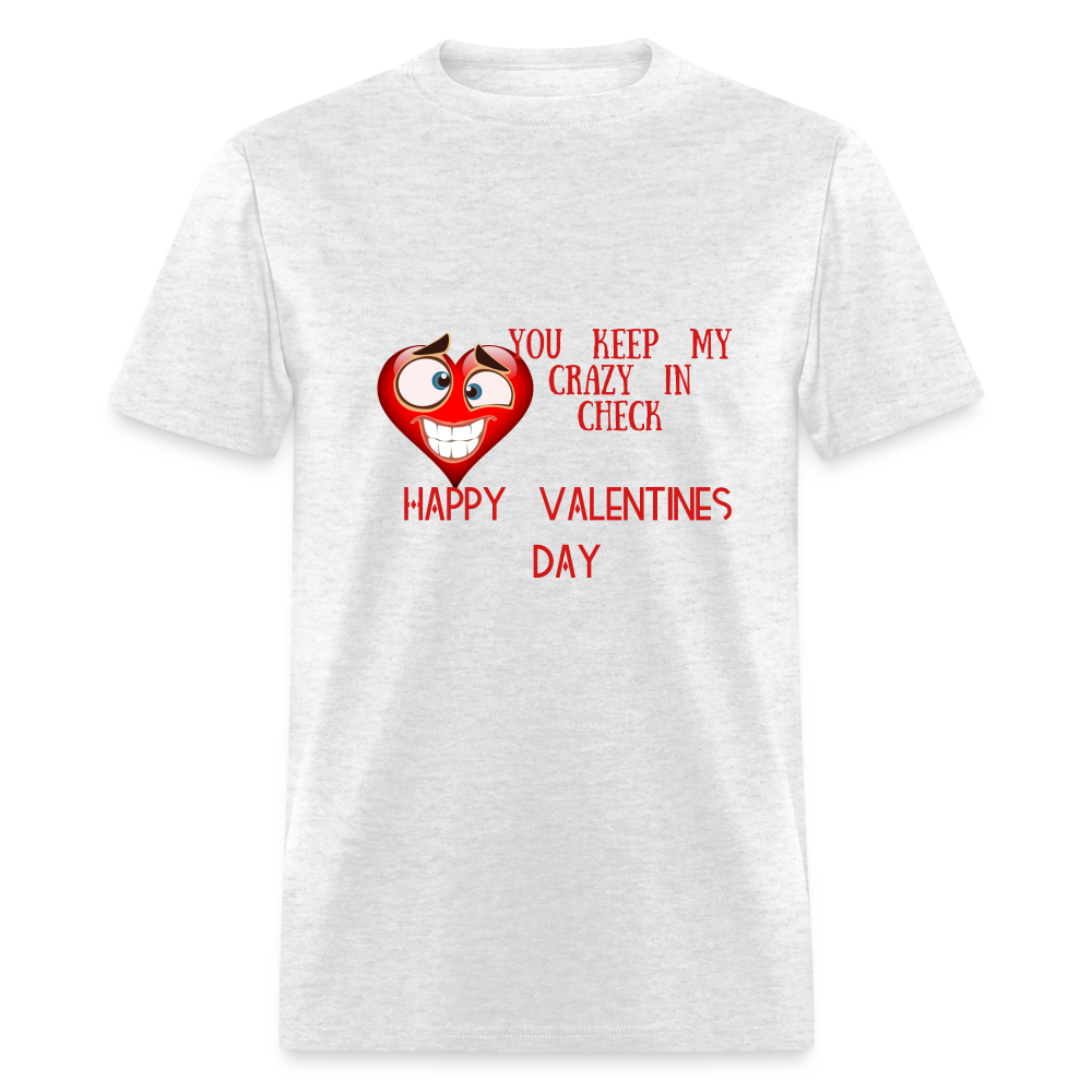 Crazy Valentine T-Shirt - light heather gray