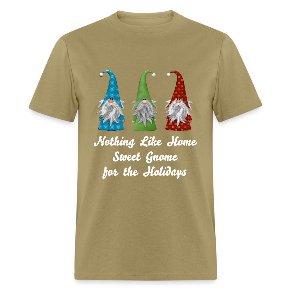 Home Sweet Gnome Holidays - khaki