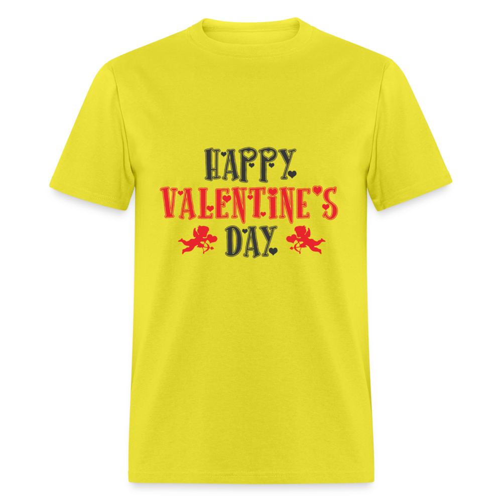 Valentine's Day Cupid T-Shirt - yellow