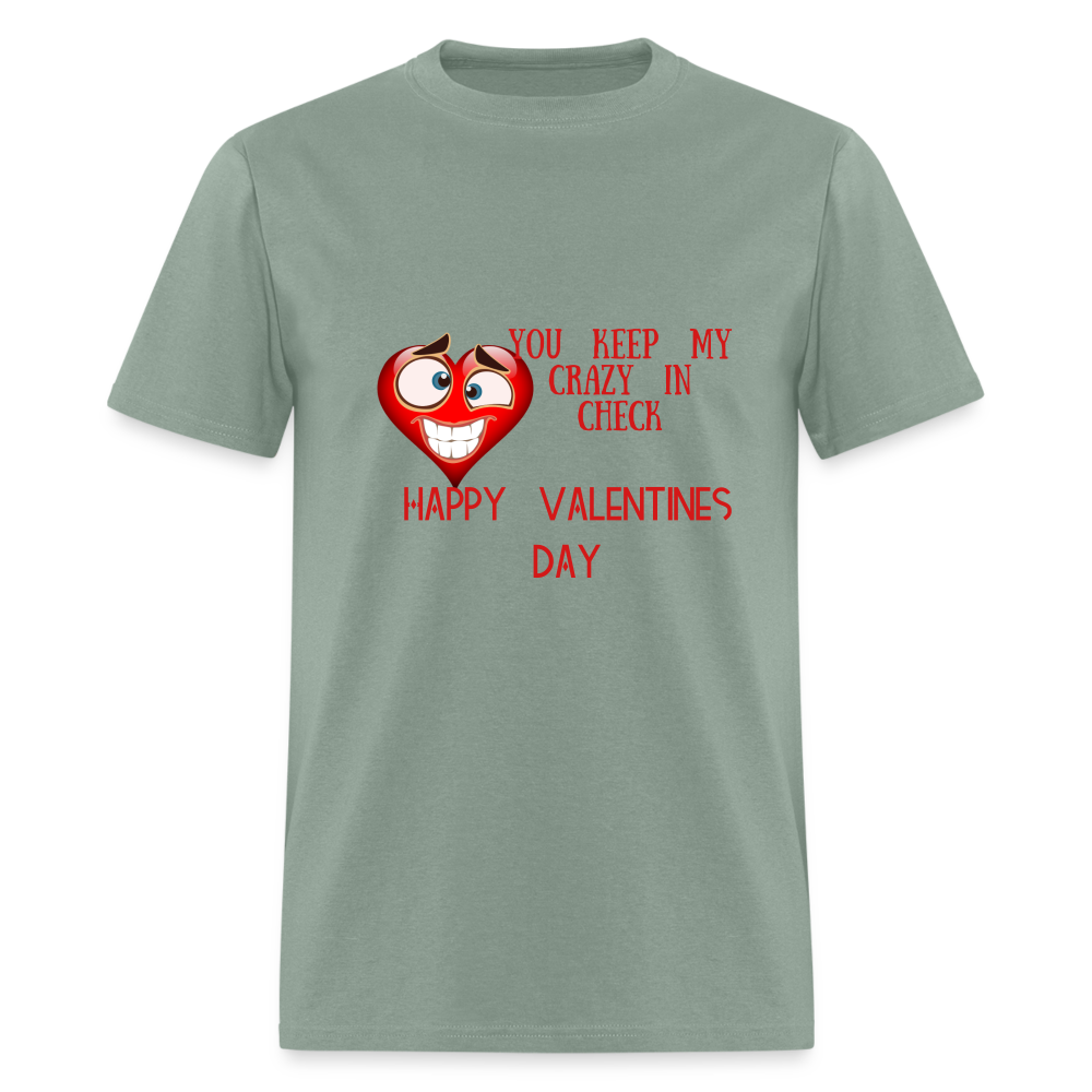 Crazy Valentine T-Shirt - sage