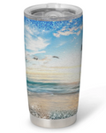 Birds at the Ocean Tumbler