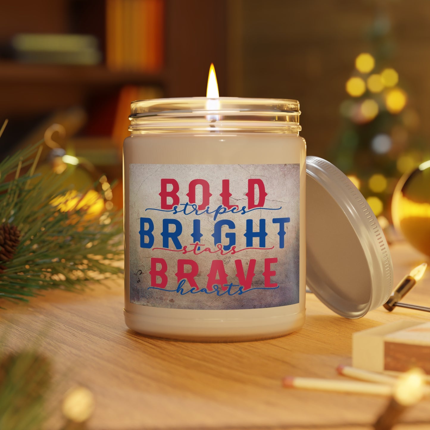 Bold Bright Brave Scented Candle