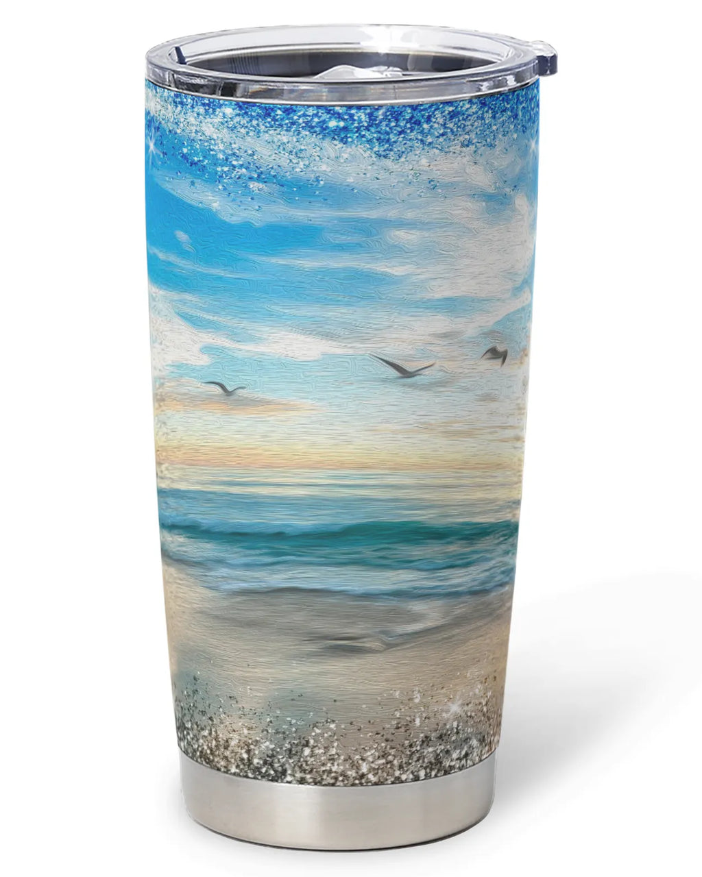 Birds at the Ocean Tumbler