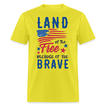 Brave Unisex T-Shirt - yellow