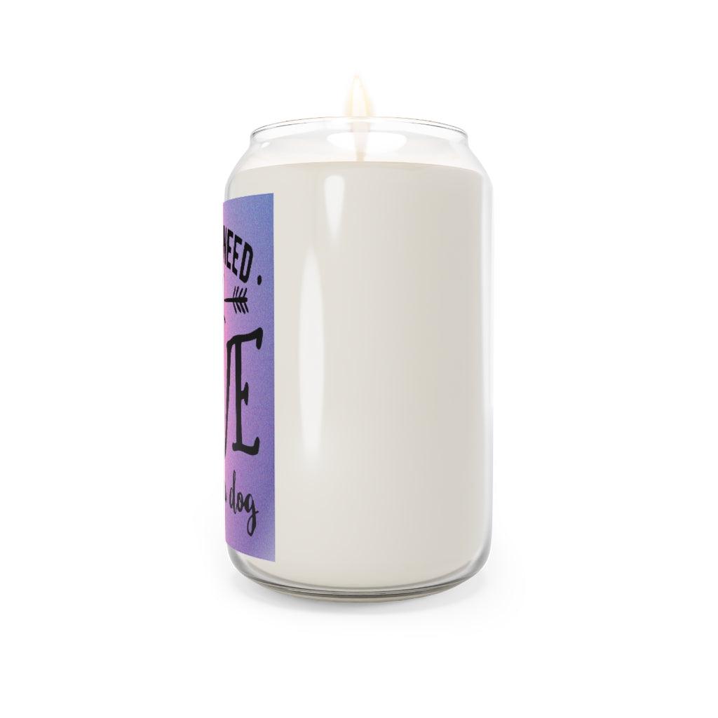 Love and a Dog Scented Candle - Swishgoods