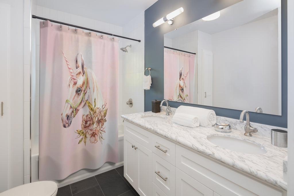 Mystical Unicorn Shower Curtain - Swishgoods