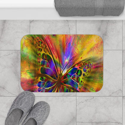 Butterfly Dreams Bath Mat - Swishgoods