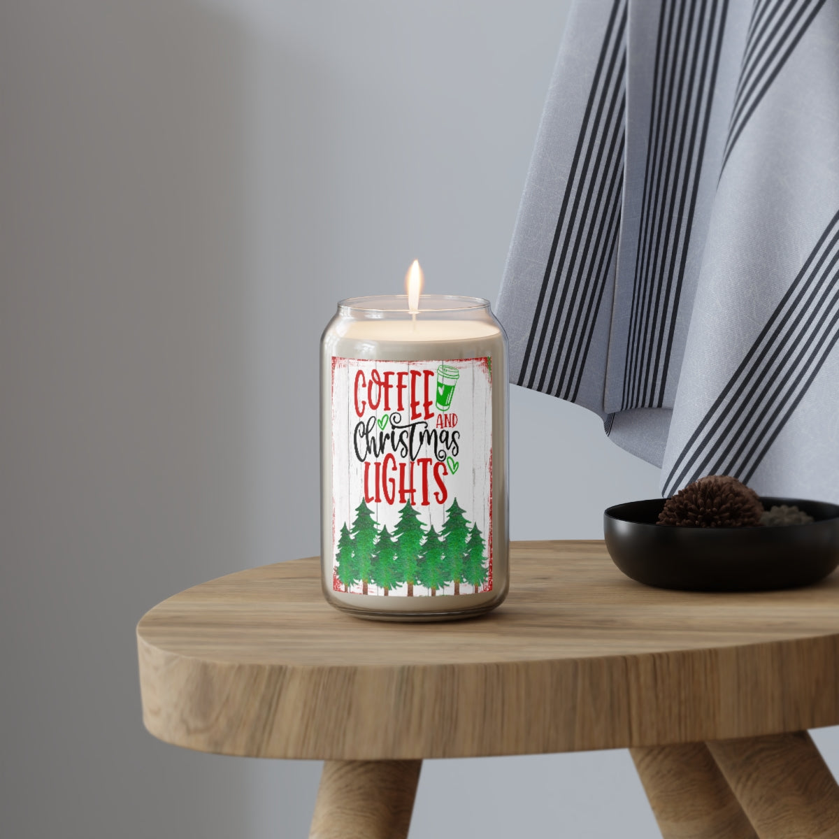 Coffee and Lights Holiday Scented Candle - Swishgoods