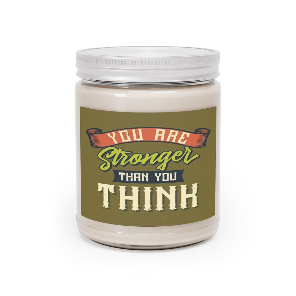 Stronger than you Think Scented Candle, 9oz - Swishgoods