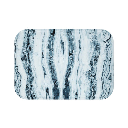 Spatial Blues Bath Mat - Swishgoods