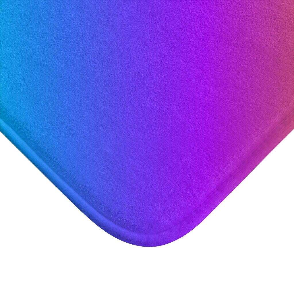 Rainbow Brightly Bath Mat - Swishgoods