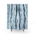Spatial Blues Shower Curtain - Swishgoods