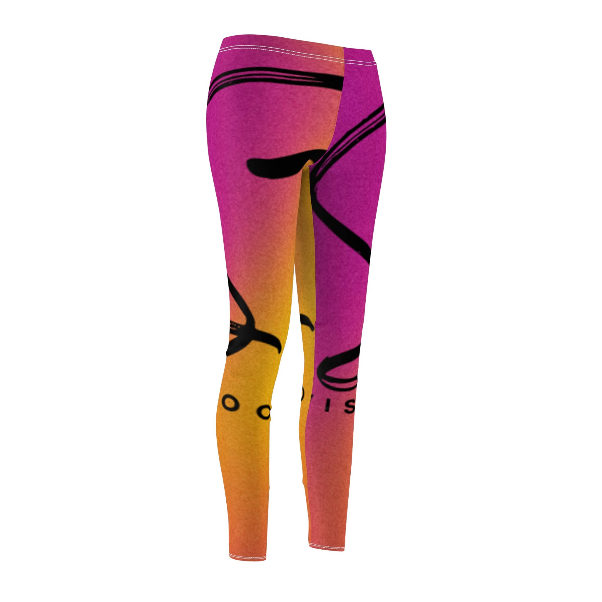 Women's Cut & Sew Casual Leggings - Swishgoods