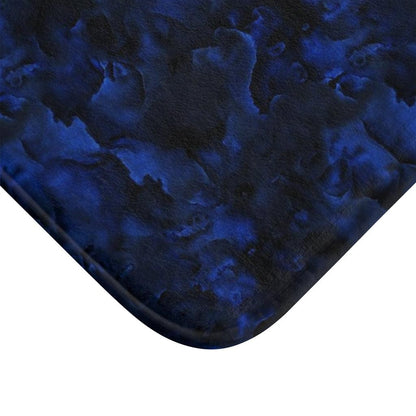 Midnight Bluesy Bath Mat - Swishgoods