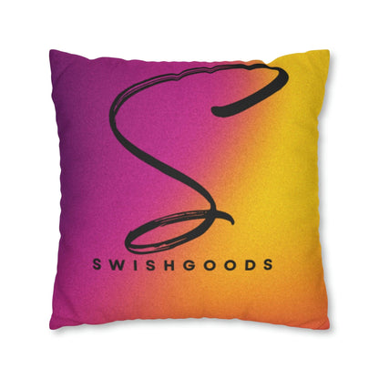 Spun Polyester Square Pillow Case - Swishgoods