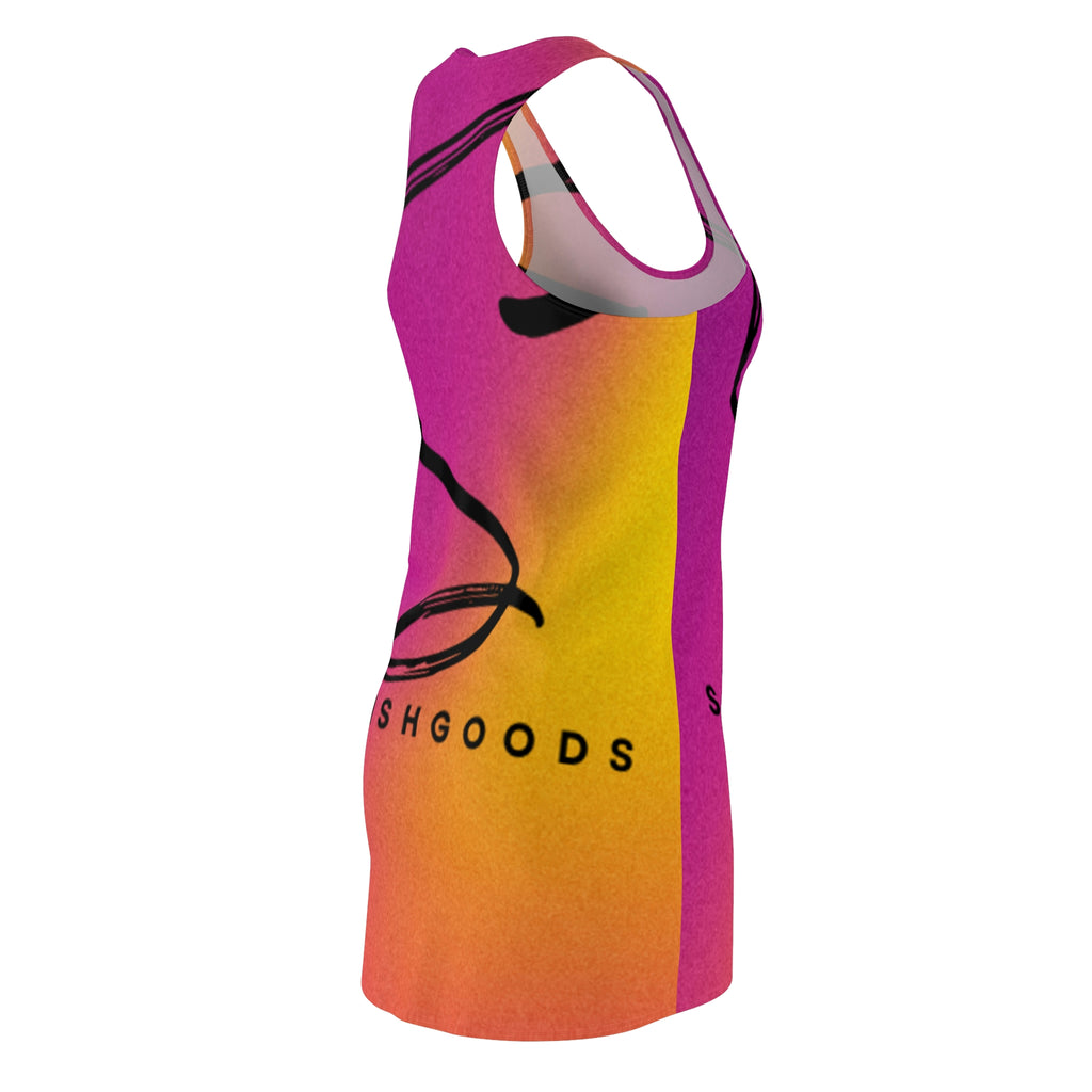 Women's Cut & Sew Racerback Dress (AOP) - Swishgoods