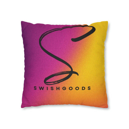 Spun Polyester Square Pillow Case - Swishgoods