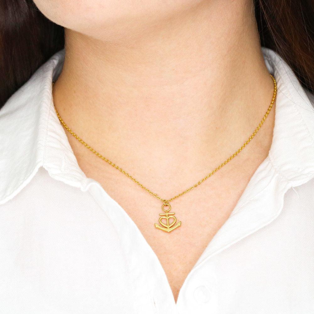 Life's Anchor is a Best Friend Necklace - Swishgoods